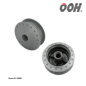 Honda Front Hub (ดุมหน้า รถมอเตอร์ไซค์) new — Dream Ex C100P,สีบรอนซ์