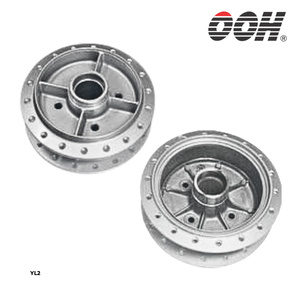 Yamaha Rear Hub (ดุมหลัง รถมอเตอร์ไซค์) new — YL2,สีบรอนซ์