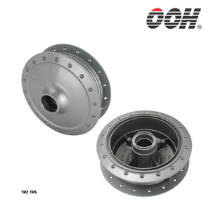 Suzuki Front Hub (ดุมหน้า รถมอเตอร์ไซค์) new — TRZ TRS,สีดำ